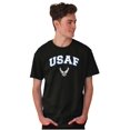 thumbnail image 1 of US Air Force USAF Wing Emblem Men's Graphic T Shirt Tees Brisco Brands S, 1 of 5