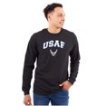 thumbnail image 1 of US Air Force USAF Wing Emblem Unisex Plus Size Long Sleeve Tee Shirt Brisco Brands 2X, 1 of 5