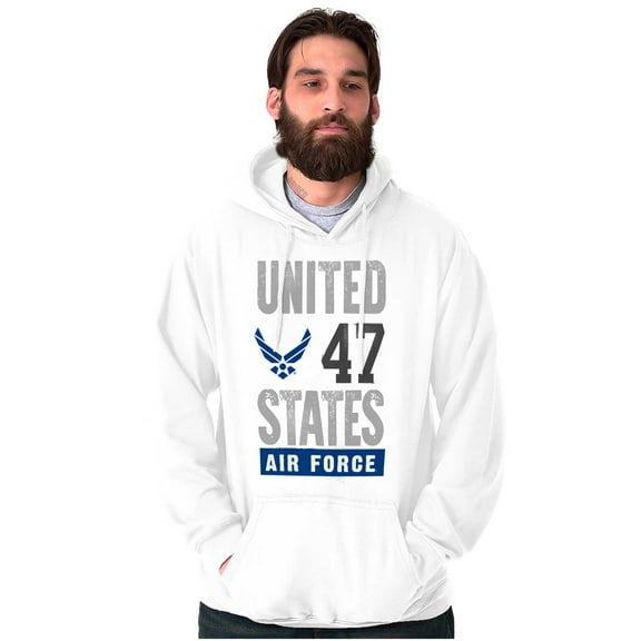 US Air Force United States Wings Logo Hoodie Sweatshirt Women Men Brisco Brands M