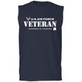 thumbnail image 1 of US Air Force Vet Defender of Freedom Adult Sleeveless Tee, 1 of 3