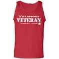 thumbnail image 1 of US Air Force Vet Defender of Freedom Adult Tank Top, 1 of 3