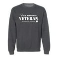 thumbnail image 1 of US Air Force Vet Defender of Freedom Crewneck Sweatshirt, 1 of 3