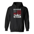thumbnail image 1 of US Air Force Veteran Flag Adult Hooded Sweatshirt, 1 of 3