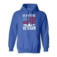 thumbnail image 1 of US Air Force Veteran Flag Adult Hooded Sweatshirt, 1 of 3