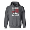 thumbnail image 1 of US Air Force Veteran Flag Adult Hooded Sweatshirt, 1 of 3