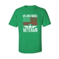 thumbnail image 1 of US Air Force Veteran Flag Adult Short Sleeve T-shirt, 1 of 4