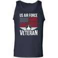 thumbnail image 1 of US Air Force Veteran Flag Adult Tank Top, 1 of 3