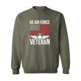 thumbnail image 1 of US Air Force Veteran Flag Crewneck Sweatshirt, 1 of 3