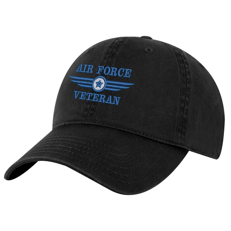 US Air Force Veteran Hat USAF Embroidered Baseball Cap