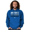 thumbnail image 1 of US Air Force Veteran USAF Pride Hoodie Sweatshirt Women Men Brisco Brands L, 1 of 6