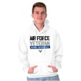 thumbnail image 1 of US Air Force Veteran USAF Pride Hoodie Sweatshirt Women Men Brisco Brands X, 1 of 6