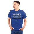 thumbnail image 1 of US Air Force Veteran USAF Pride Men's Graphic T Shirt Tees Brisco Brands 2X, 1 of 5