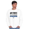 thumbnail image 1 of US Air Force Veteran USAF Pride Sweatshirt for Men or Women Brisco Brands X, 1 of 6