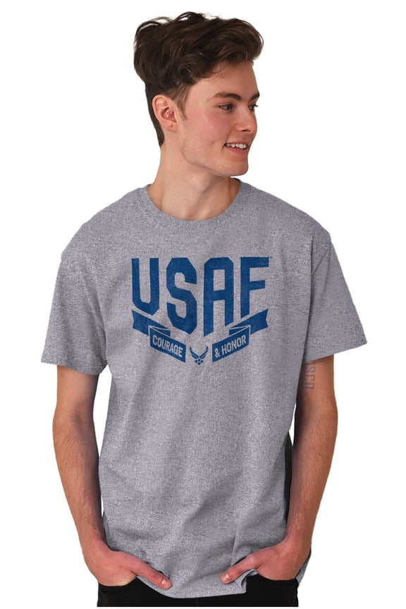 Vintage Banner Logo Men's Graphic T Shirt Tees Brisco Brands S