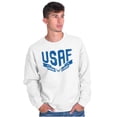 thumbnail image 1 of US Air Force Vintage Banner Logo Sweatshirt for Men or Women Brisco Brands S, 1 of 6