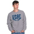 thumbnail image 1 of US Air Force Vintage Banner Logo Sweatshirt for Men or Women Brisco Brands X, 1 of 6