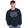 thumbnail image 1 of US Air Force Vintage Banner Logo Sweatshirt for Men or Women Brisco Brands X, 1 of 6