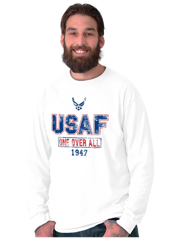 US Air Force Vintage One Over All Long Sleeve TShirt Men Women Brisco Brands S