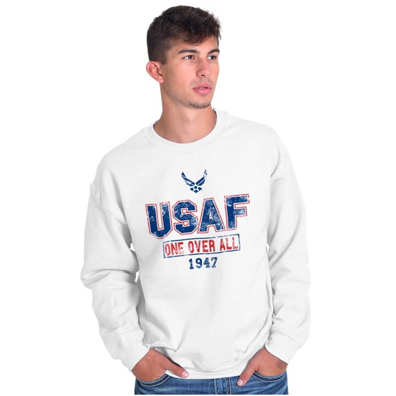 US Air Force Vintage One Over All Unisex Plus Size Sweatshirt Brisco Brands 3X
