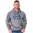 thumbnail image 1 of US Air Force Wife Defending Freedom Hoodie Hooded Sweatshirt Men Brisco Brands S, 1 of 6