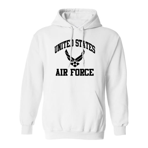 US Air Force Wings Adult Hooded Sweatshirt
