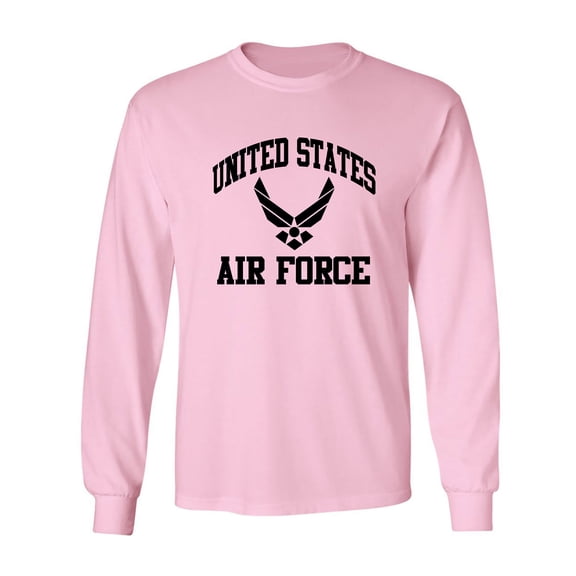 US Air Force Wings Adult Long Sleeve T-shirt