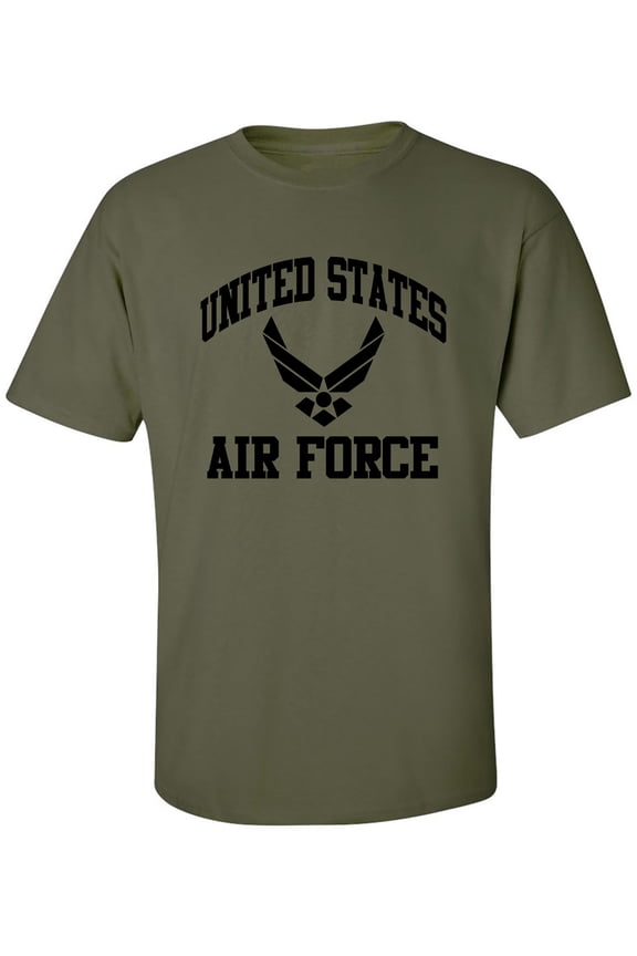 US Air Force Wings Adult Short Sleeve T-shirt