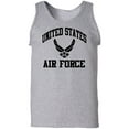 thumbnail image 1 of US Air Force Wings Adult Tank Top, 1 of 3