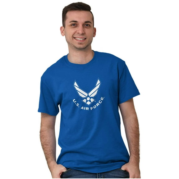 US Air Force Wings Military Symbol Men's Graphic T Shirt Tees Brisco Brands M
