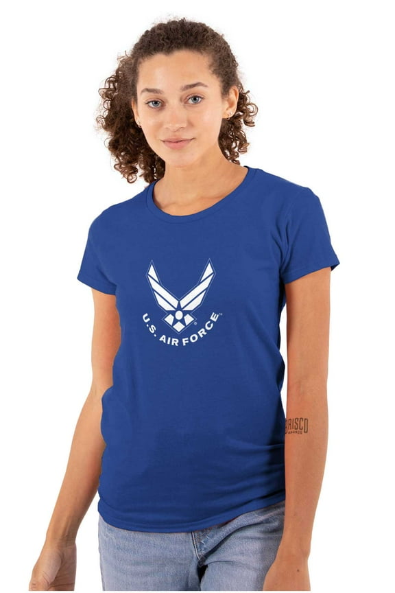 Wings Military Symbol Women's T Shirt Ladies Tee Brisco Brands S