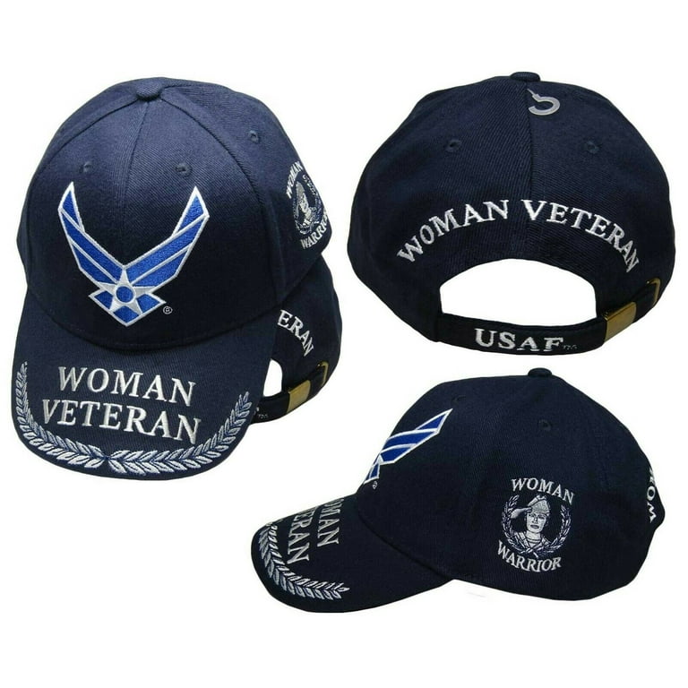 United States Air Force Retired Blue Hat Cap USAF ,Blue ,One Size: Baseball Caps