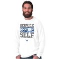 thumbnail image 1 of US Airforce Service Before Self Long Sleeve TShirt Men Women Brisco Brands L, 1 of 6