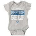 thumbnail image 1 of US Airforce Service Before Self Romper Boys or Girls Infant Baby Brisco Brands 12M, 1 of 6