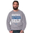 thumbnail image 1 of US Airforce Service Before Self Sweatshirt for Men or Women Brisco Brands S, 1 of 6
