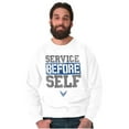 thumbnail image 1 of US Airforce Service Before Self Sweatshirt for Men or Women Brisco Brands S, 1 of 6