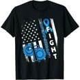 thumbnail image 1 of US America Flag Child Abuse Prevention Month April Awareness T-Shirt, 1 of 2