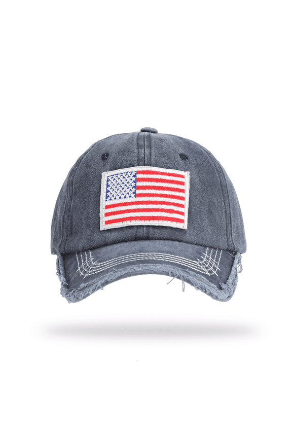 US American Flag Camo Baseball Hat Embroidered USA America Ball Cap