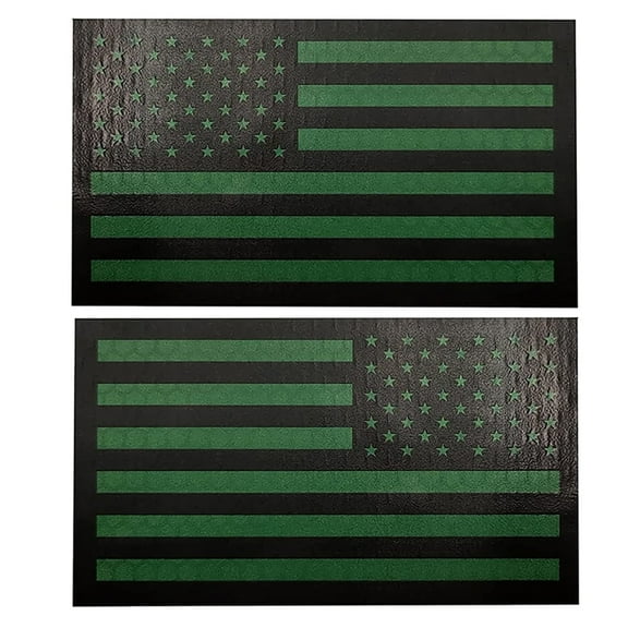 US American Flag Patch USA Reflective Flag American Infrared IR Badages Emblem Armband Sew on Shoulder Uniform Applique
