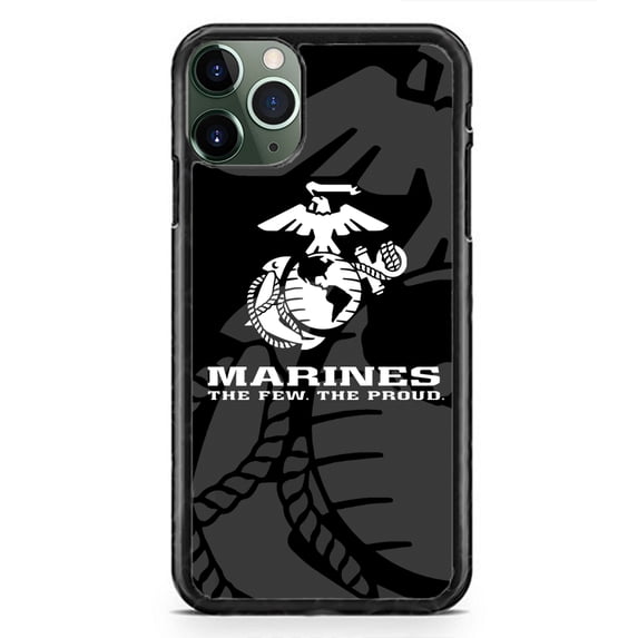 US Armed Forces Phone Case The Few The Proud Slim Shockproof Hard Rubber Custom Cover For iPhone 15 Plus