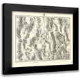 thumbnail image 1 of US Army 13x12 Black Modern Framed Museum Art Print Titled - Southeastern Nevada Southern Utah Sheet, 1 of 5