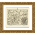 thumbnail image 1 of US Army 14x12 Gold Ornate Wood Framed with Double Matting Museum Art Print Titled - New Mexico New Mexico Sheet - US Army 1876, 1 of 4