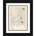 thumbnail image 1 of US Army 14x18 Black Ornate Wood Framed with Double Matting Museum Art Print Titled - Brawley Sheet - US Army  1944, 1 of 4