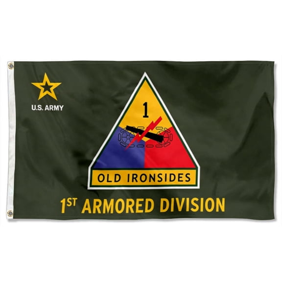 US Army 1st Armored Division Flag Polyester 3x5 FT banner