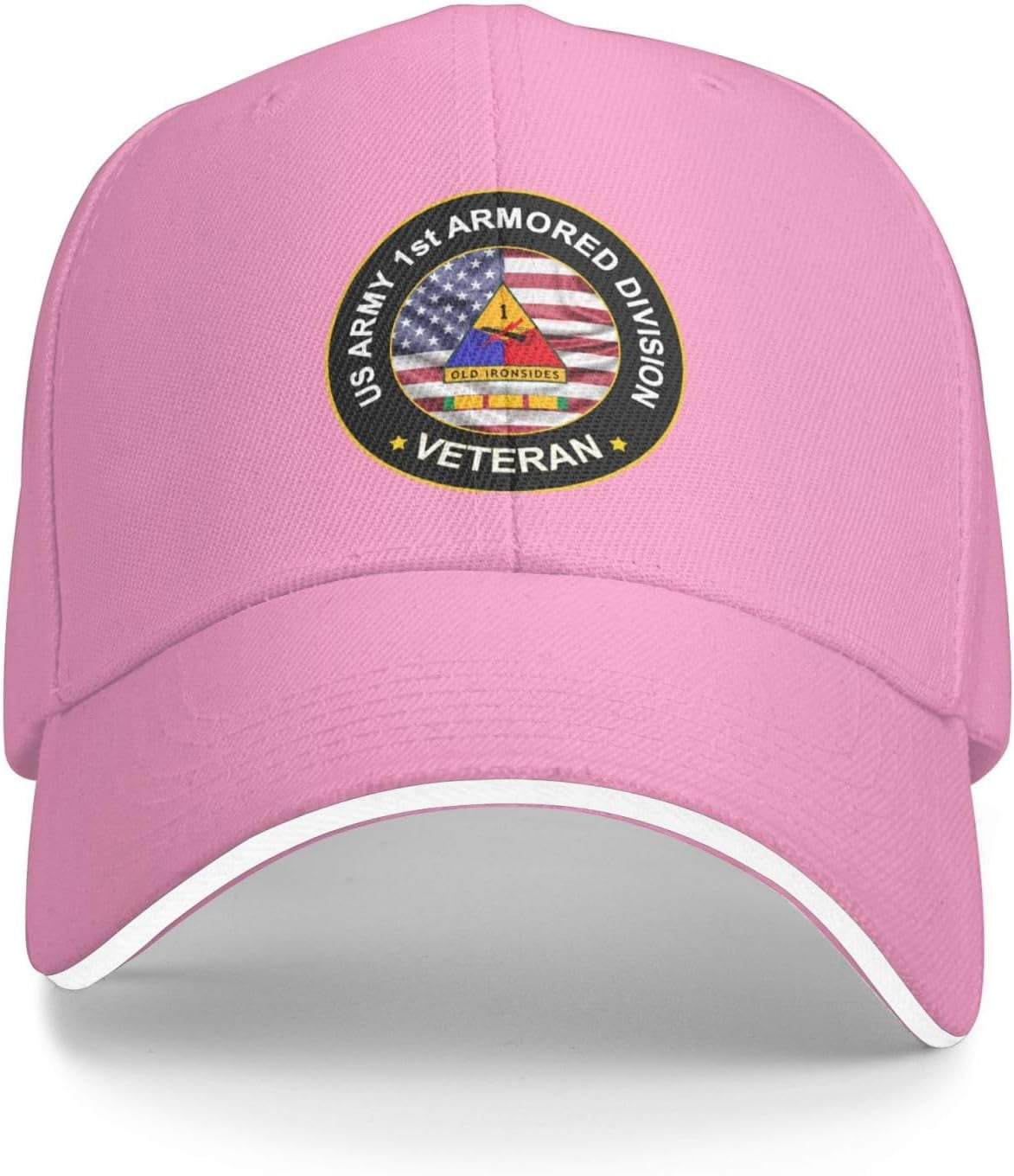 US Army 1st Armored Division Vietnam Service Combat Veteran Baseball ...