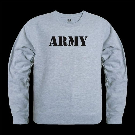 US Army 20 Graphic Crewneck Sweatshirt - Heather Grey - Large