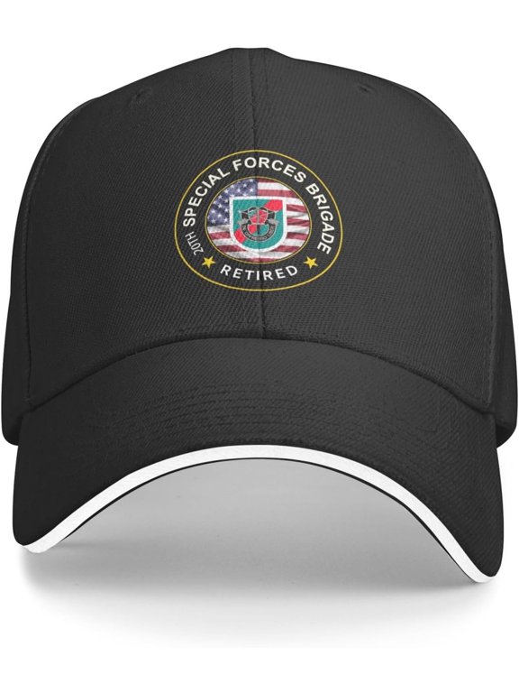 US Army 20th Special Forces Group Retired Baseball Cap Casquette Outdoor Trucker Hats Custom