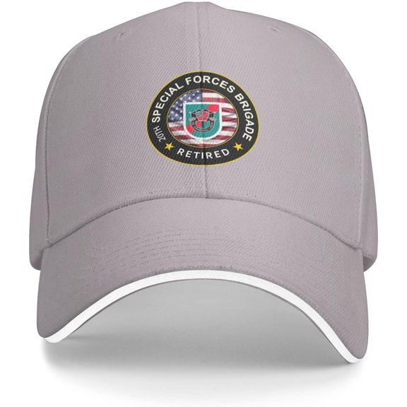 US Army 20th Special Forces Group Retired Baseball Cap Casquette Outdoor Trucker Hats Custom
