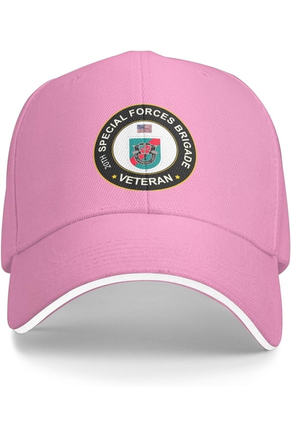 US Army 20th Special Forces Group Veteran Baseball Cap Outdoor Trucker Hats Adjustable Custom