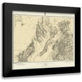 thumbnail image 1 of US Army 23x20 Black Modern Framed Museum Art Print Titled - New Mexico 2 of 2 Sheet - US Army 1877, 1 of 5