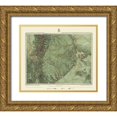 thumbnail image 1 of US Army 23x20 Gold Ornate Wood Framed with Double Matting Museum Art Print Titled - Colorado New Mexico Economic Sheet - US Army 1876, 1 of 4